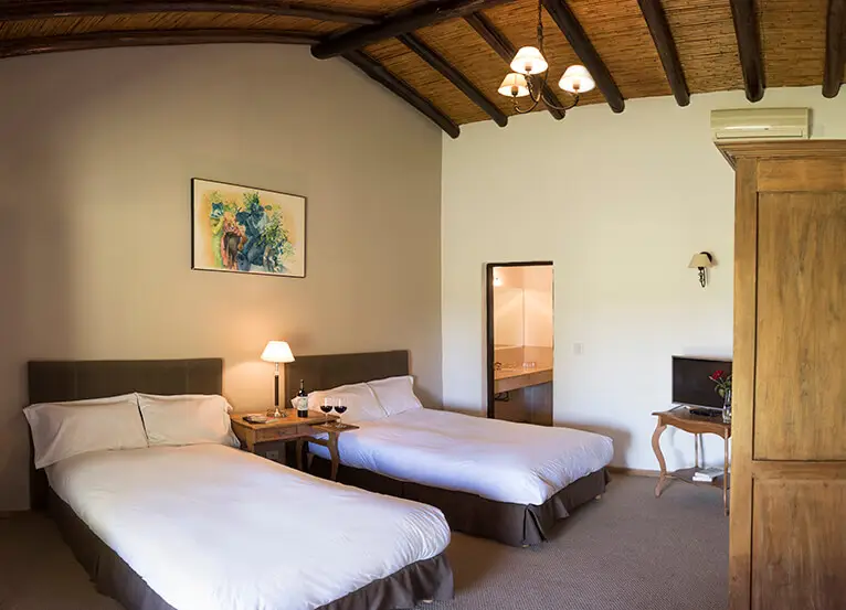 Habitación doble cama de Postales del Nunca Jamás.